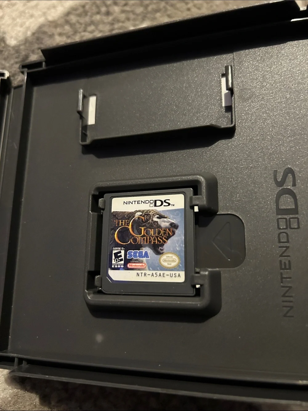 Nintendo The Golden Compass DS Game - Blue & Gold Cover